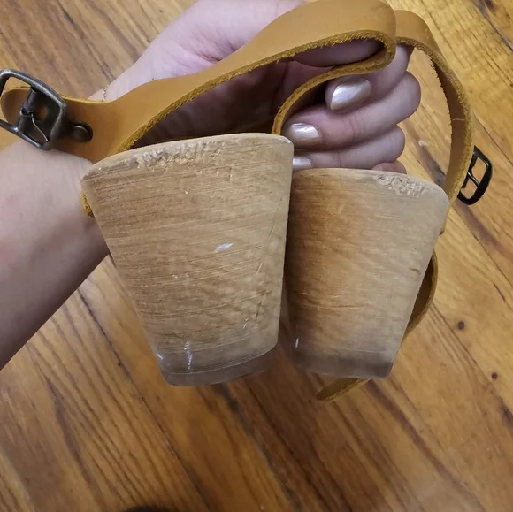 MIA Dream Weaver Strappy Woven Clog Sandals Size 39 RUN SMALL - Picture 3 of 4